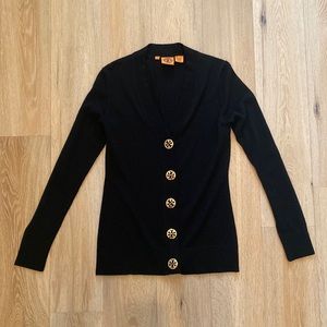 Tory Burch Black Cardigan